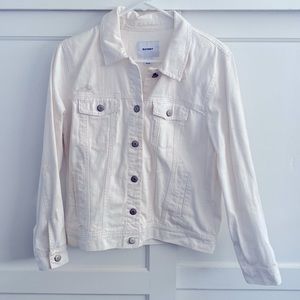 Old Navy Distressed Jean Jacket